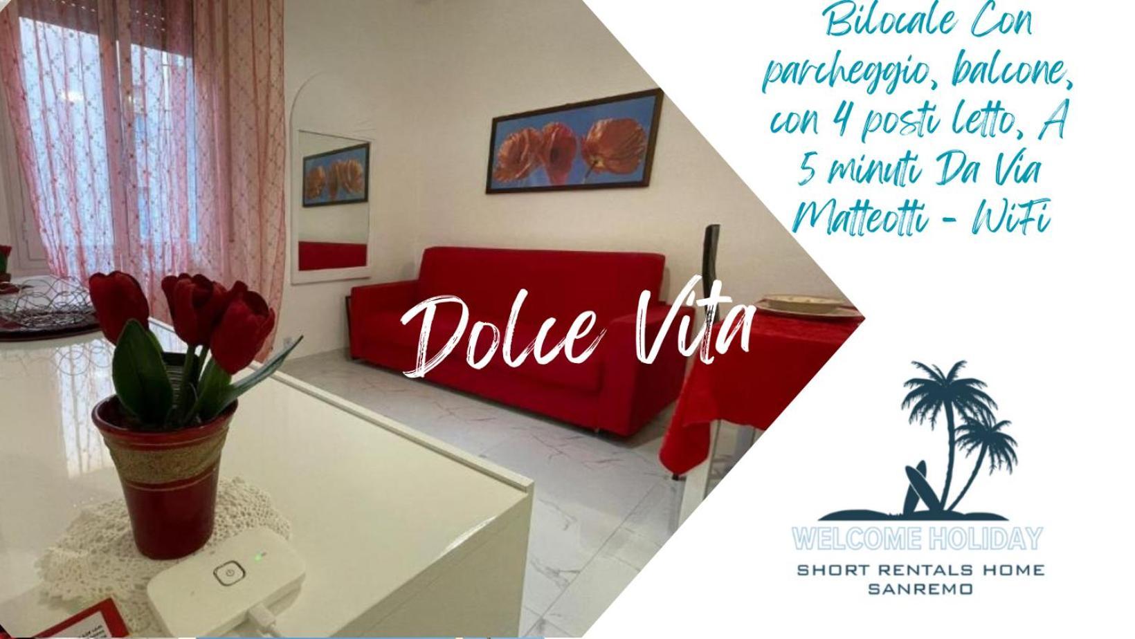 Wh - Dolce Vita - Bilocale - 5 Minuti Dal Centro - Parcheggio Gratuito - Wifi San Remo Exterior foto